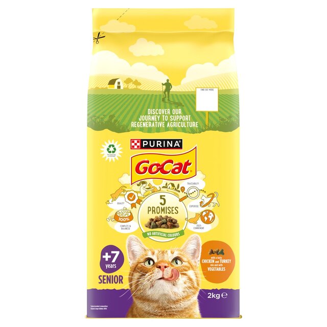 Go-Cat Senior Chicken Dry Cat Food thumbnail 2