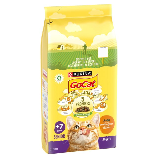 Go-Cat Senior Chicken Dry Cat Food thumbnail 3