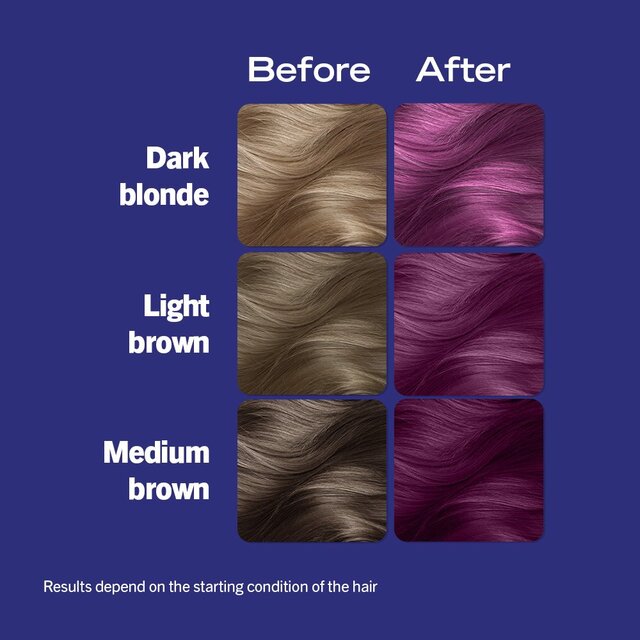 Schwarzkopf Live Amethyst Chrome U69 Metallics Purple Permanent Hair Dye thumbnail 7