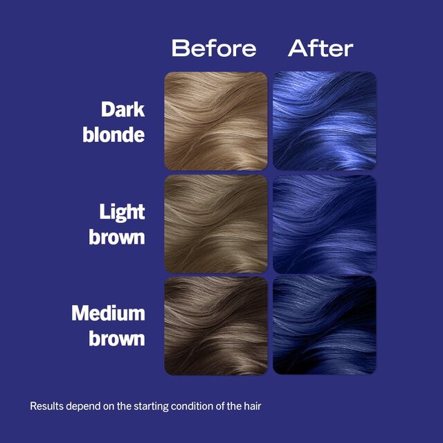 Schwarzkopf Live Blue Mercury U67 Urban Metallics Permanent Hair Dye thumbnail 3