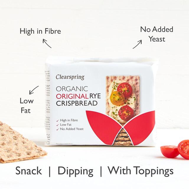 Clearspring Organic Rye Crispbread Original thumbnail 2