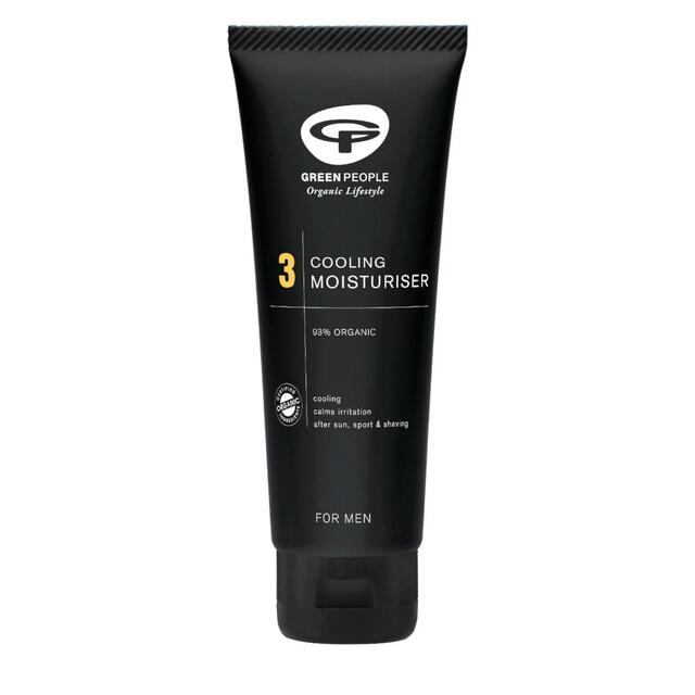 Green People Organic Men's Cooling After Shave Moisturiser, Vegan