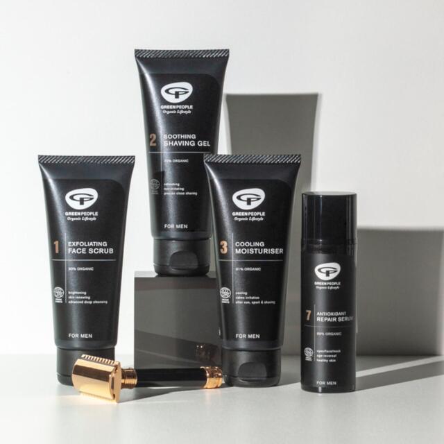 Green People Organic Men's Cooling After Shave Moisturiser, Vegan thumbnail 2