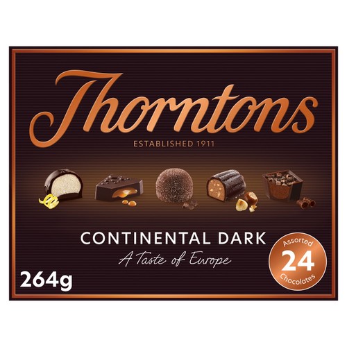 Thorntons Continental Dark Selection Box of Chocolates