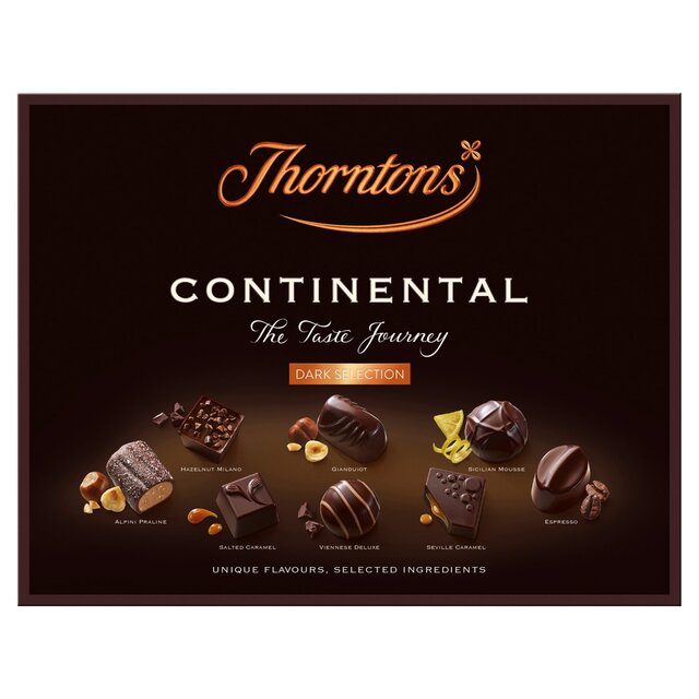 Thorntons Continental Dark Selection Box of Chocolates thumbnail 2