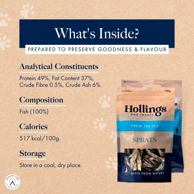 Hollings Sprats Dog Treats thumbnail 2
