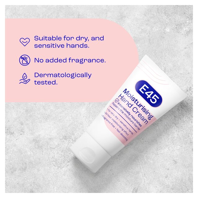 E45 Daily Hand Cream for Very Dry Hands & Sensitive Skin thumbnail 6