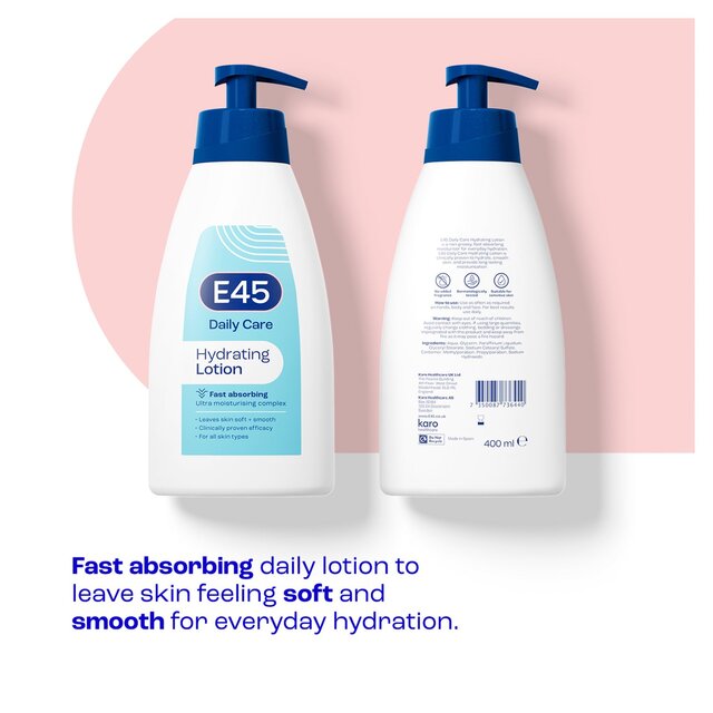 E45 Daily Moisturiser Lotion for Dry & Sensitive Skin thumbnail 6