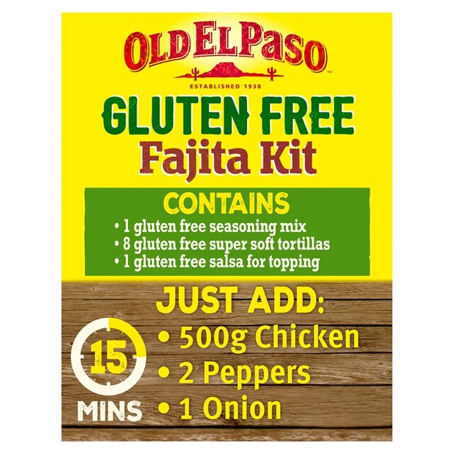 Old El Paso Mexican Gluten Free Smoky BBQ Fajita Kit thumbnail 2