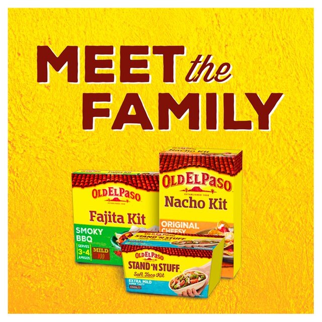 Old El Paso Mexican Gluten Free Smoky BBQ Fajita Kit thumbnail 3
