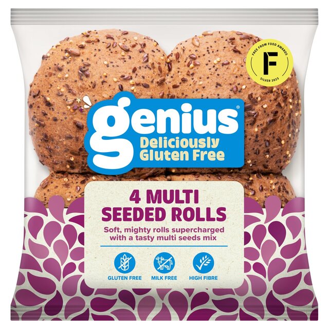 Genius Gluten Free Triple Seeded Rolls