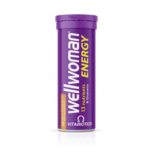 Vitabiotics WellWoman Orange Energy Effervescent Tablets  thumbnail 3