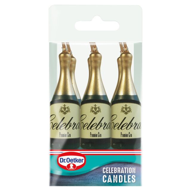 Dr. Oetker Champagne Bottle Celebration Candles thumbnail 2