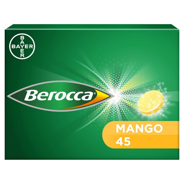 Berocca Mango Energy Vitamin Effervescent Tablets