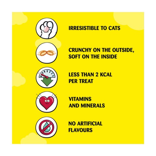 Dreamies Cat Treat Biscuits with Cheese Bulk Mega Tub thumbnail 2