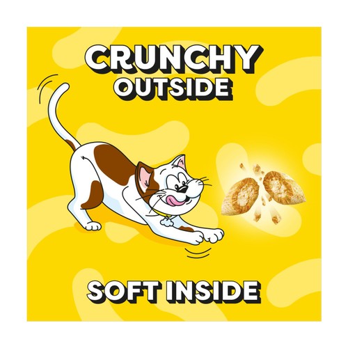 Dreamies Cat Treat Biscuits with Cheese Bulk Mega Tub thumbnail 4