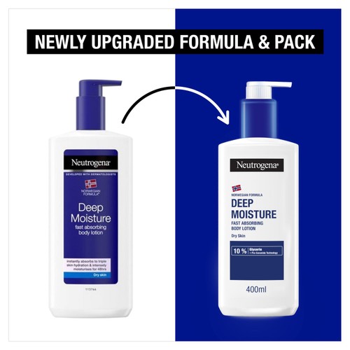 Neutrogena Deep Moisture Fast Absorbing Body Lotion thumbnail 4