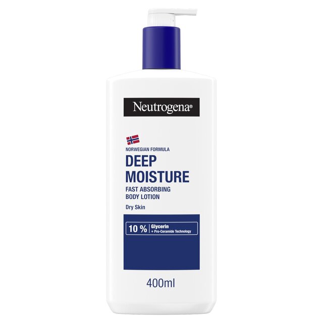 Neutrogena Deep Moisture Fast Absorbing Body Lotion