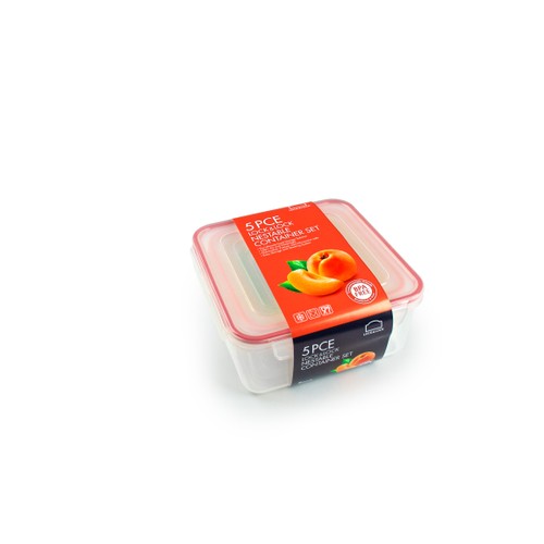 LocknLock Square Food Container Set thumbnail 4
