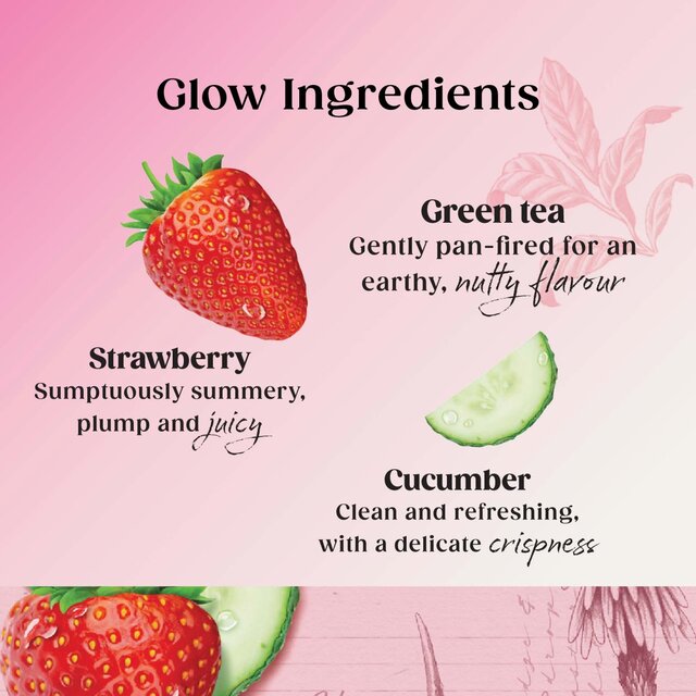 Twinings Superblends Glow with Strawberry, Cucumber & Green Tea thumbnail 8