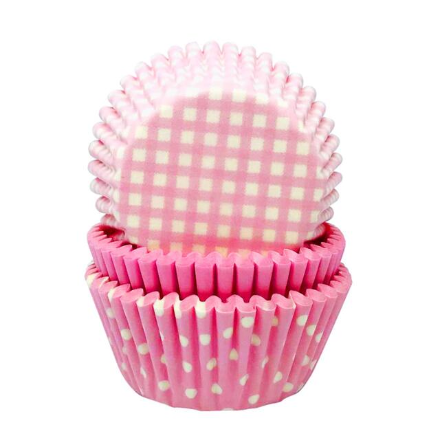Pastel Pink Cupcake Cases