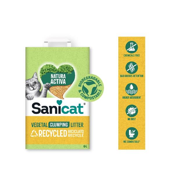Sanicat Clumping Corn Cat Litter thumbnail 3