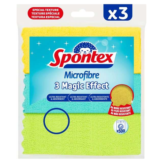Spontex Magic Effect Microfibre Cloths