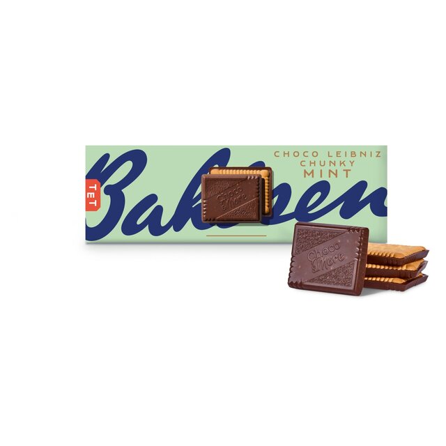 Bahlsen Choco Leibniz Mint Chocolate Biscuits thumbnail 2