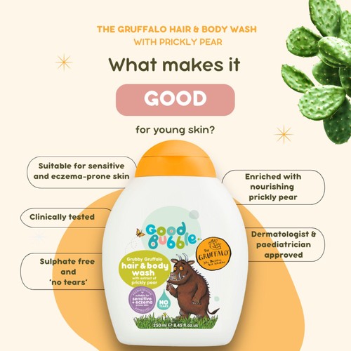 Good Bubble The Gruffalo Hair & Body Wash with Prickly Pear thumbnail 2