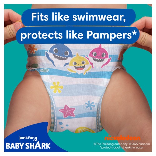 Pampers Splashers Swim Nappies, Size 5-6 (14+kg) thumbnail 5
