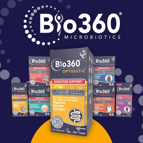 Bio360 OptiGUT-C (15 Billion Bacteria) Powder from Natures Aid thumbnail 8