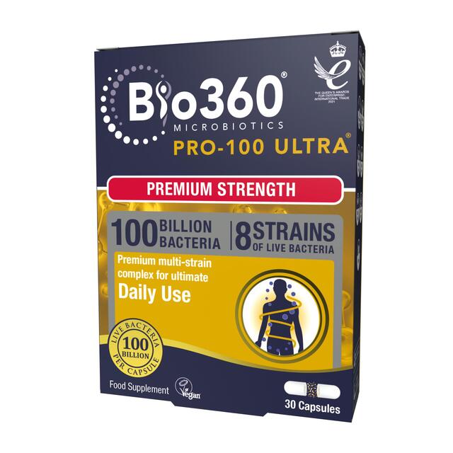 Bio360 Pro-100 Ultra Capsules from Natures Aid