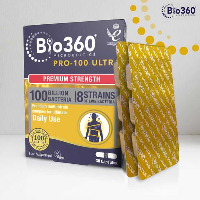 Bio360 Pro-100 Ultra Capsules from Natures Aid thumbnail 7