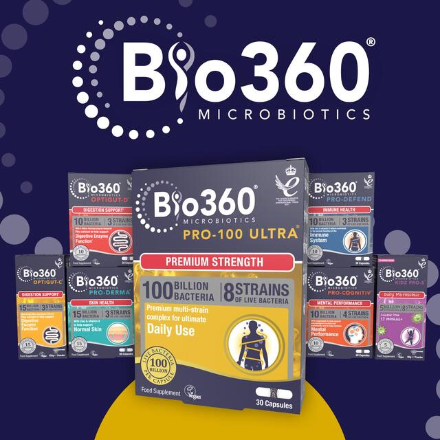 Bio360 Pro-100 Ultra Capsules from Natures Aid thumbnail 8