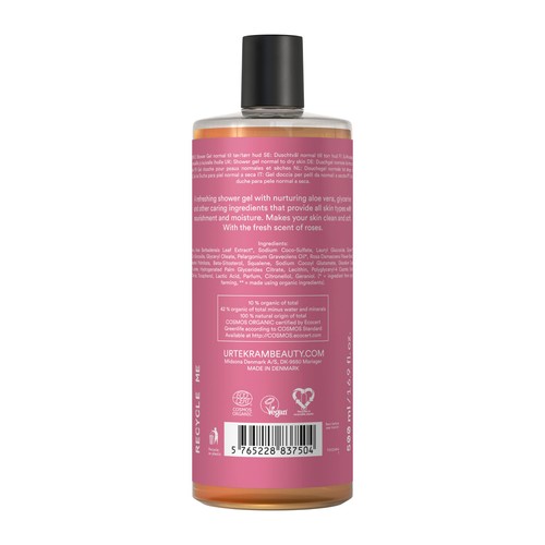 Urtekram Organic Rose Shower Gel thumbnail 2