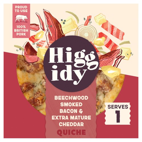 Higgidy Smoked Ham Hock & Cheddar Quiche