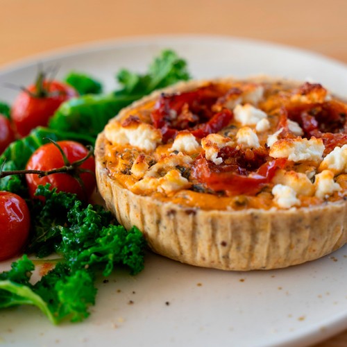 Higgidy Whipped Feta and Tomato Quiche thumbnail 2