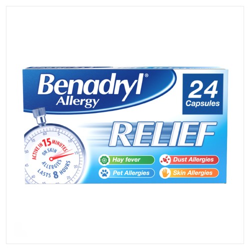 Benadryl Allergy Relief Capsules