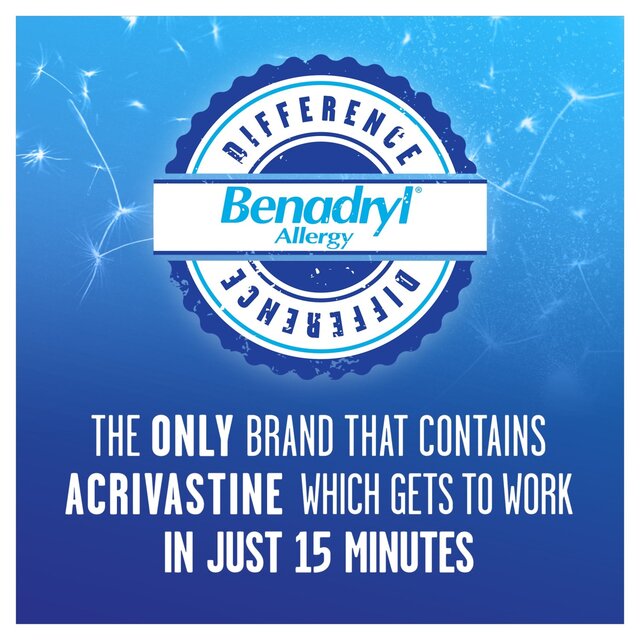 Benadryl Allergy Relief Capsules thumbnail 9