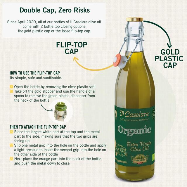 Il Casolare Unfiltered Organic Extra Virgin Olive Oil thumbnail 4