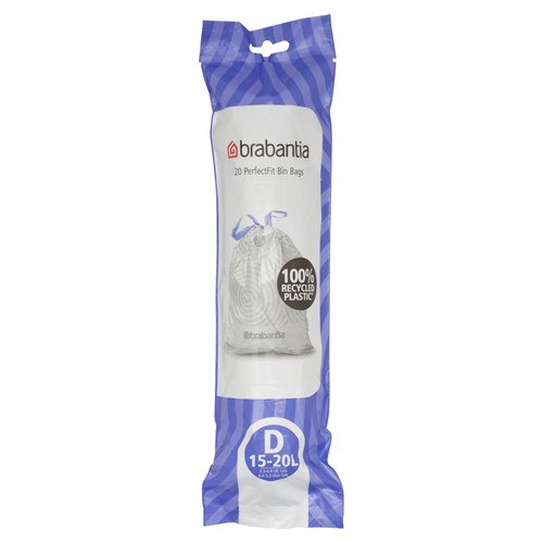 Brabantia PerfectFit Bags Code D 15-20L