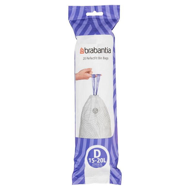 Brabantia PerfectFit Bags Code D 15-20L