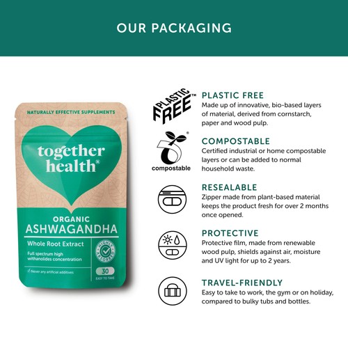 Together Health Organic Ashwagandha, Whole Root thumbnail 7