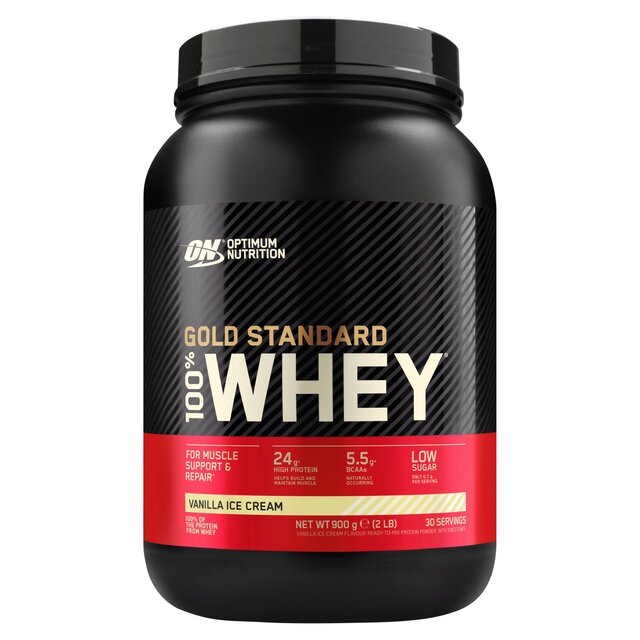 Optimum Nutrition Gold Standard Vanilla Ice Cream Protein Powder thumbnail 2