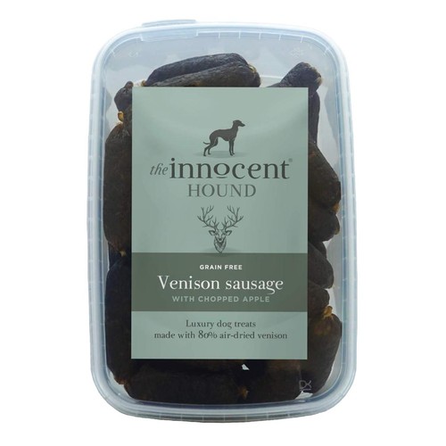 The Innocent Hound Dog Treats, Venison Sausages with Chopped Apple thumbnail 2