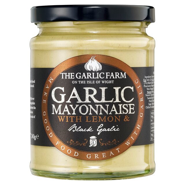 The Garlic Farm Black Garlic Mayonnaise
