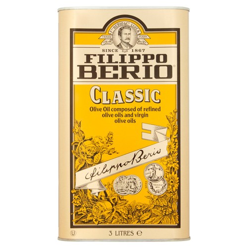 Filippo Berio Classic Olive Oil 3 Litre Tin
