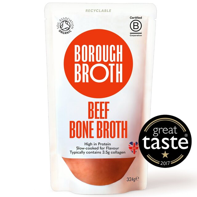 Borough Broth Grass-Fed Organic Beef Bone Broth