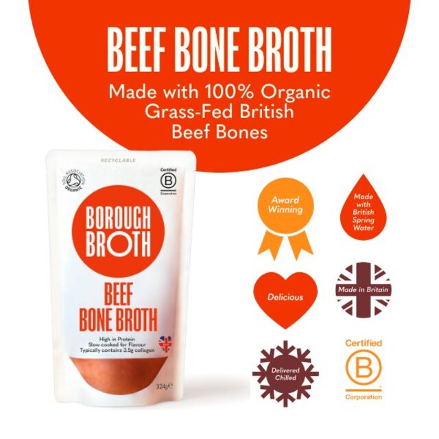 Borough Broth Grass-Fed Organic Beef Bone Broth thumbnail 4