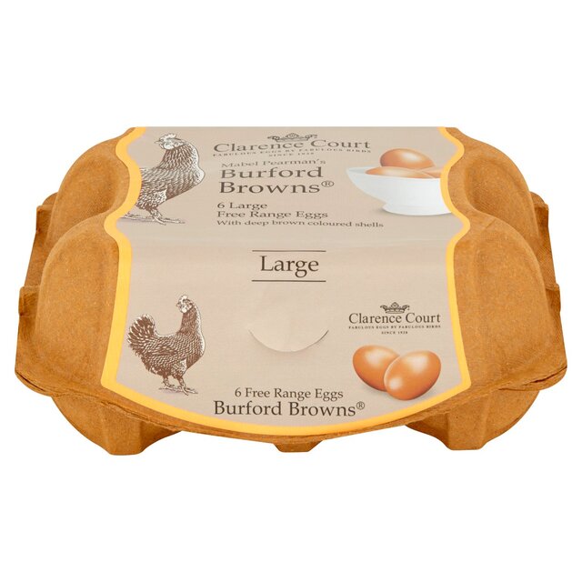 Clarence Court Burford Brown Large Free Range Eggs thumbnail 3